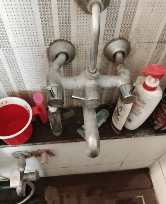 Before - Bathroom Sanitization project by Ganesh Home Cleaning Services