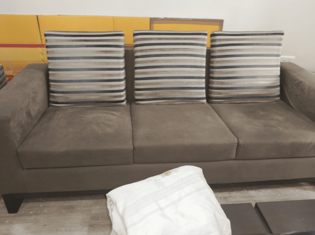 Before - Sofa Shampooing project by Ganesh Home Cleaning Services