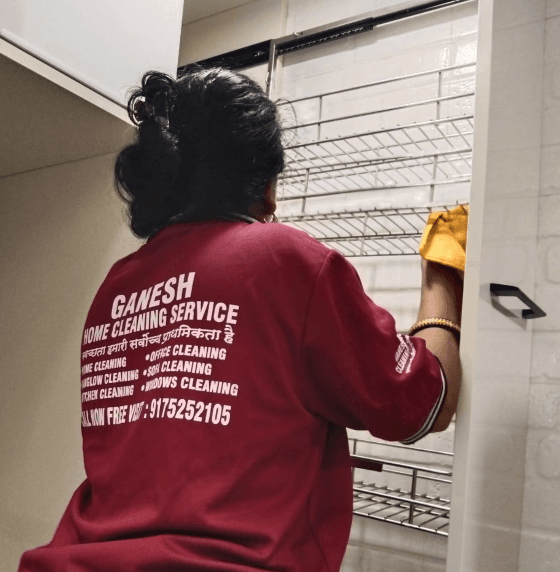 Bathroom cleaning transformation by Ganesh Home Cleaning Services